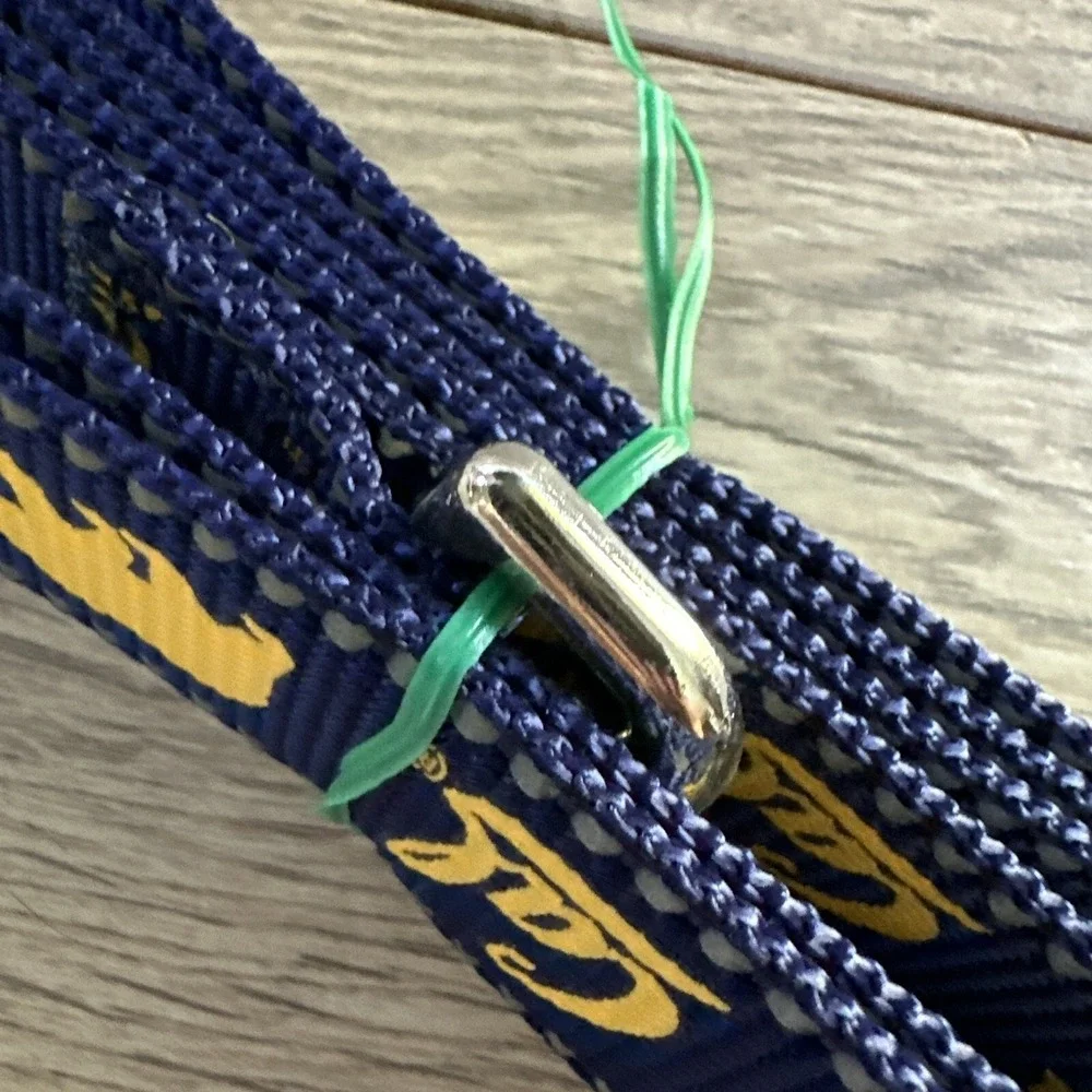 NCAA UC Berkeley Cal Golden Bears Dog Leash Navy Blue Excellent Reflective Logo